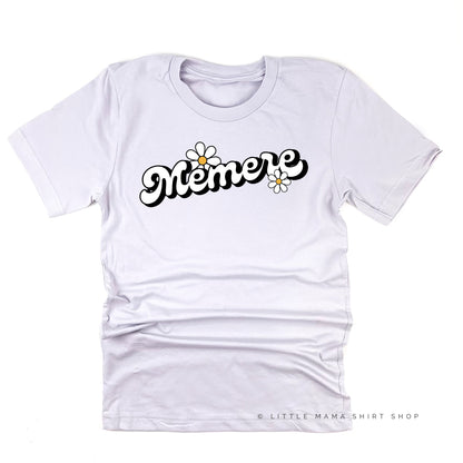 DAISY - MEMERE - w/ Full Daisy on Back - Unisex Tee