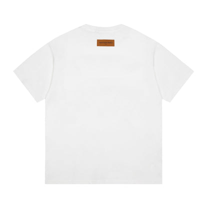 FW24 shell print short-sleeved T-shirt