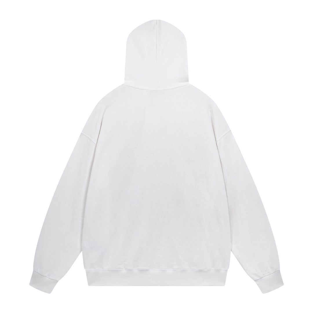 Printed hooded sweatshirt