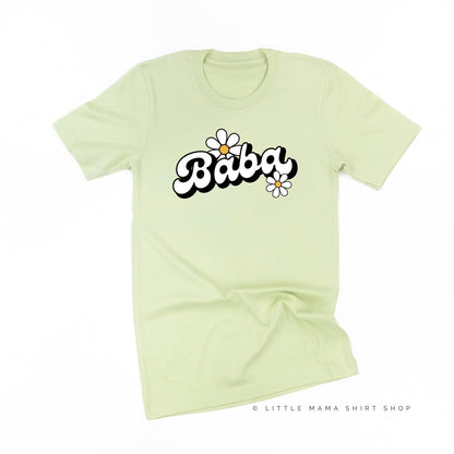 DAISY - BABA - w/ Full Daisy on Back - Unisex Tee