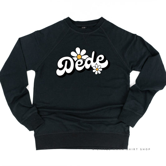 DAISY - DEDE - w/ Full Daisy on Back - Lightweight Pullover Sweater