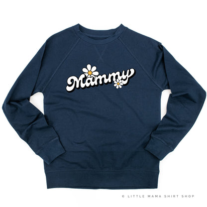 DAISY - MAMMY - w/ Full Daisy on Back - Lightweight Pullover Sweater