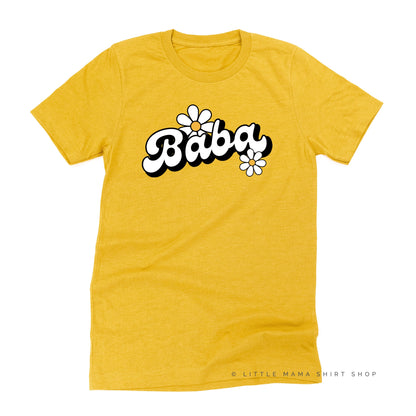 DAISY - BABA - w/ Full Daisy on Back - Unisex Tee