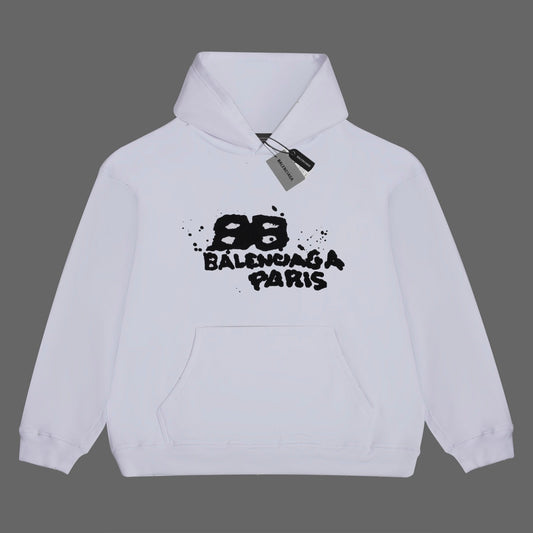 Inkjet Printing Print Hoodie