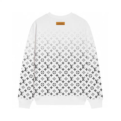 gradient print sweatshirt