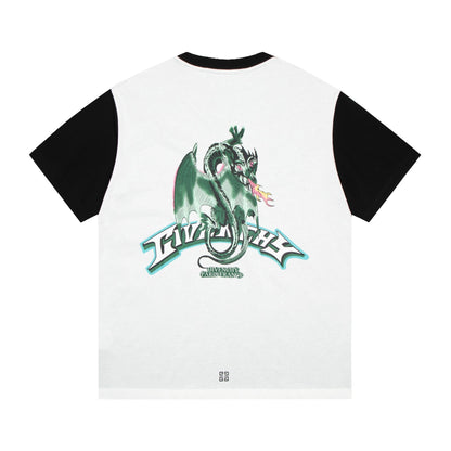 Year of the Dragon double color short sleeves