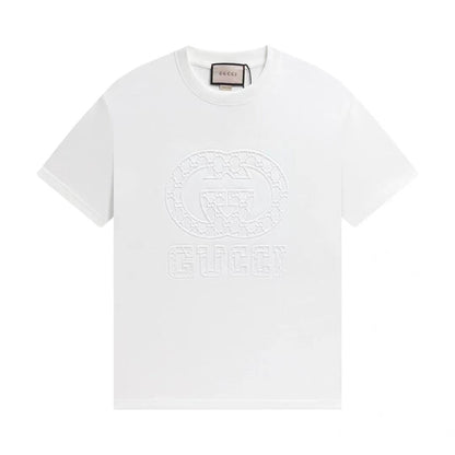 embossed logo T-shirt