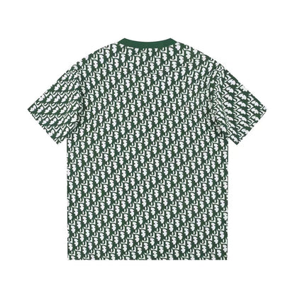 AS-Allover jacquard logo T-shirt