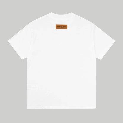 logo embroidered T-shirt