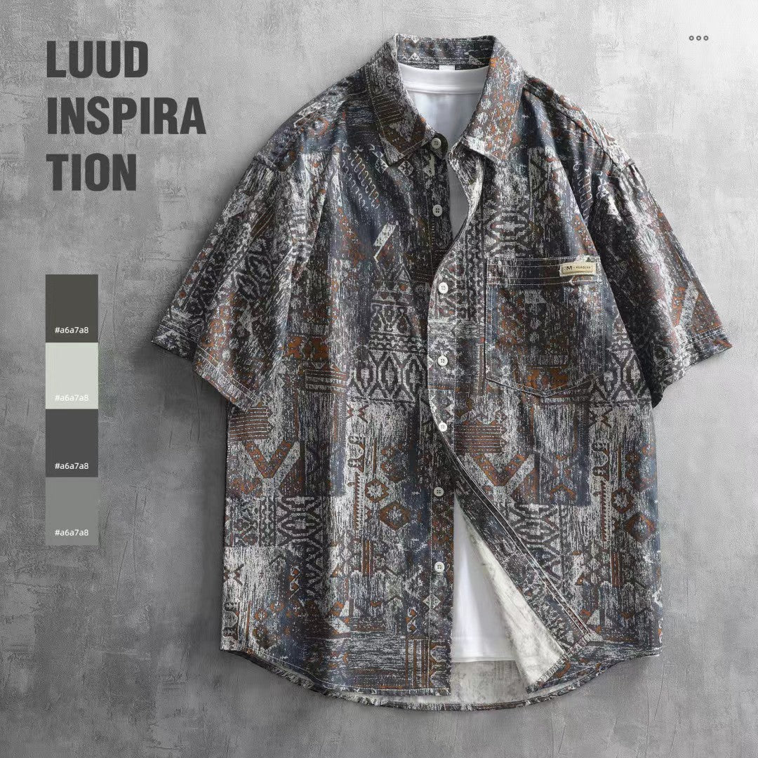 LUUD-Vintage graffiti shirt