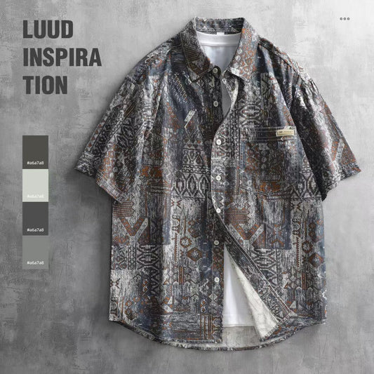 LUUD-Vintage graffiti shirt