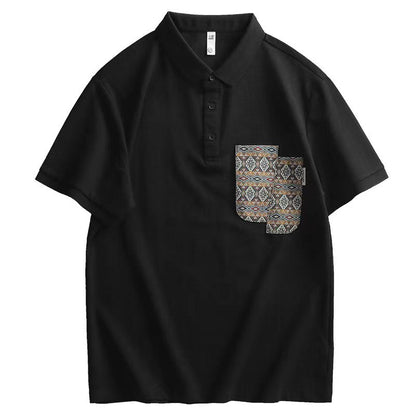 LUUD-Sticker pocket style short sleeve