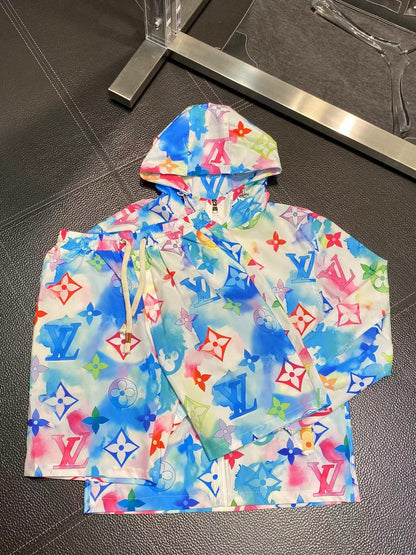 24ss Rainbow colors Best quality sports suit 1:1