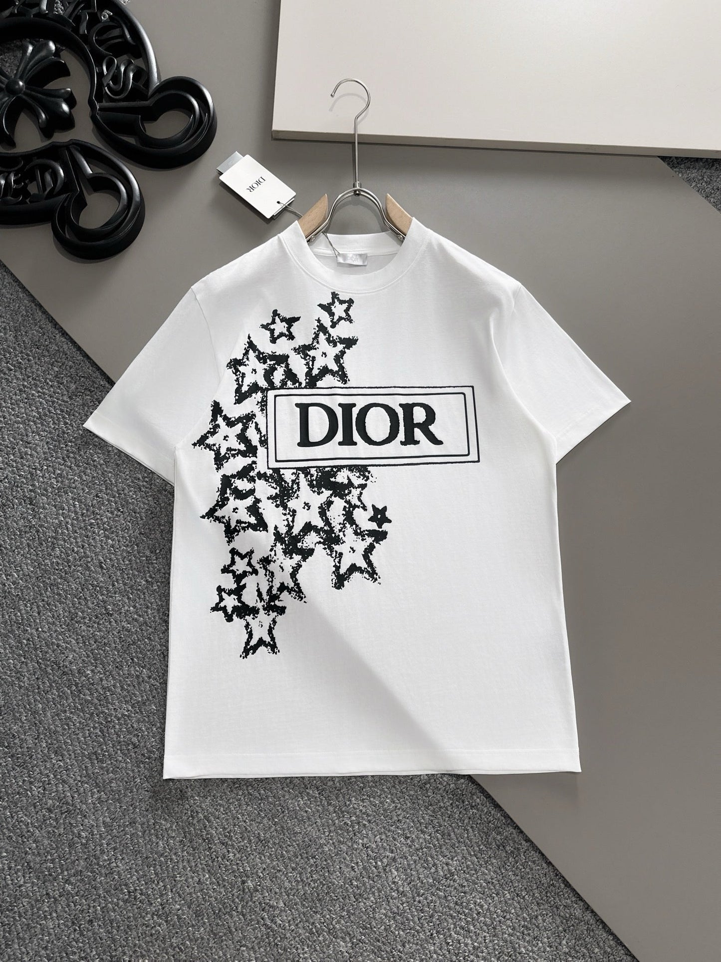 24 Star print crew neck T-shirt