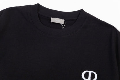 Letters classic small embroidery T-shirt