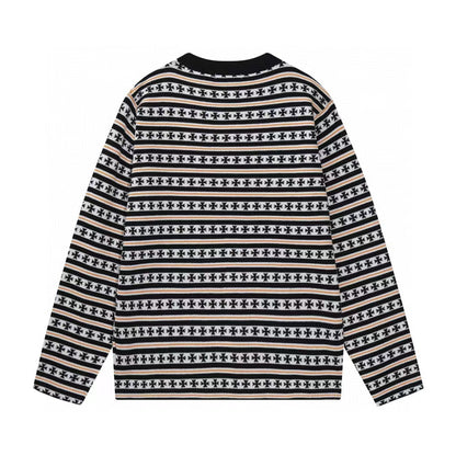 Full of printed wool sweater