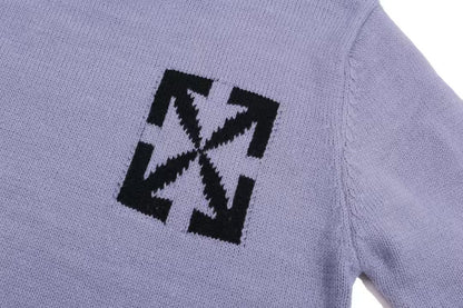 Alphabet wool sweater