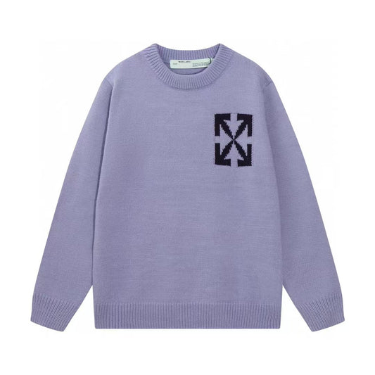 Alphabet wool sweater