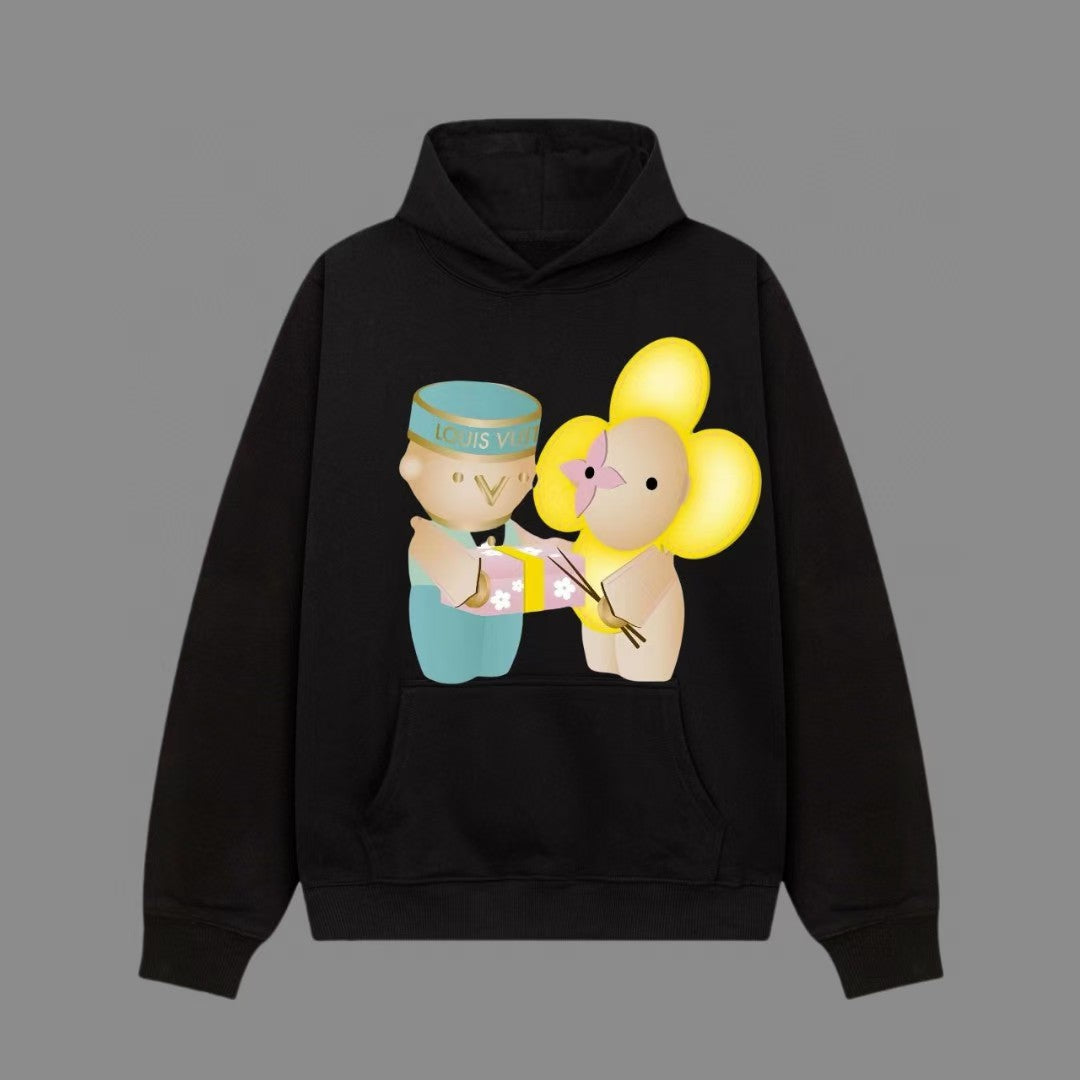 Sunflower series hooded sweatshirt