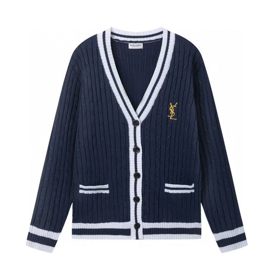 College style autumn and winter new knitted cardigan jacket