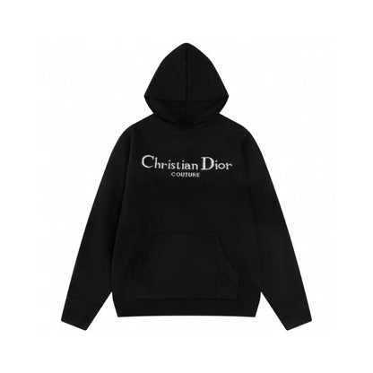 New embroidered hooded sweatshirt for winter men's wear