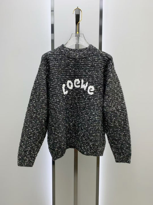 New autumn and winter letter pattern sweater