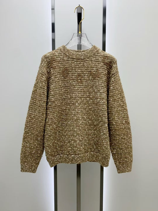 New autumn and winter letter pattern sweater