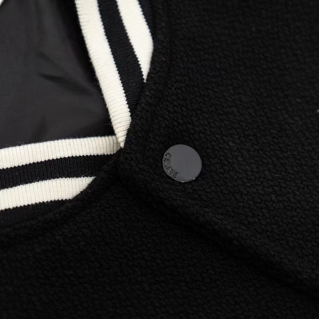 Collar baseball jacket jacket