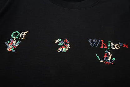 Hand drawn letter T-shirt