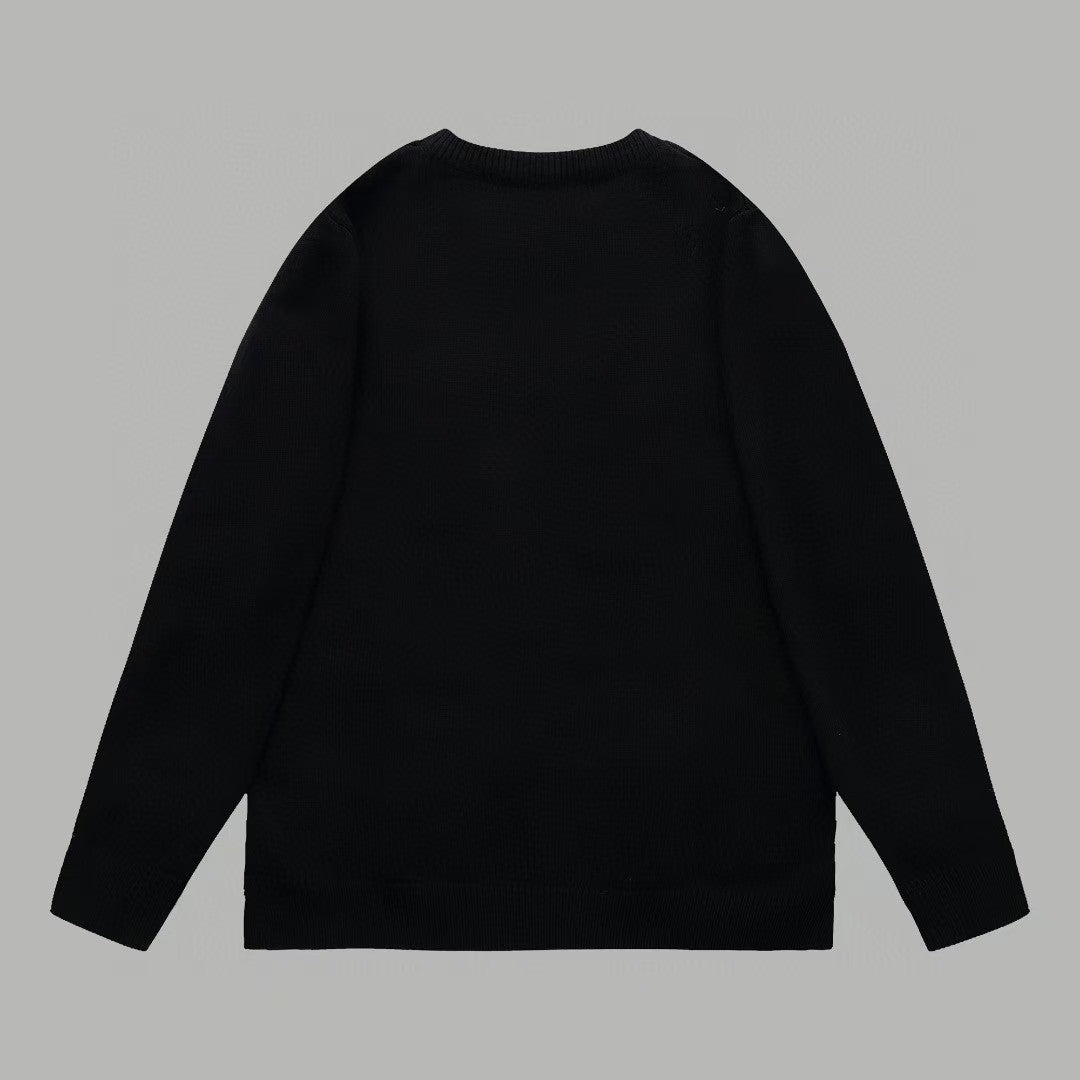 Cashmere blend wool sweater