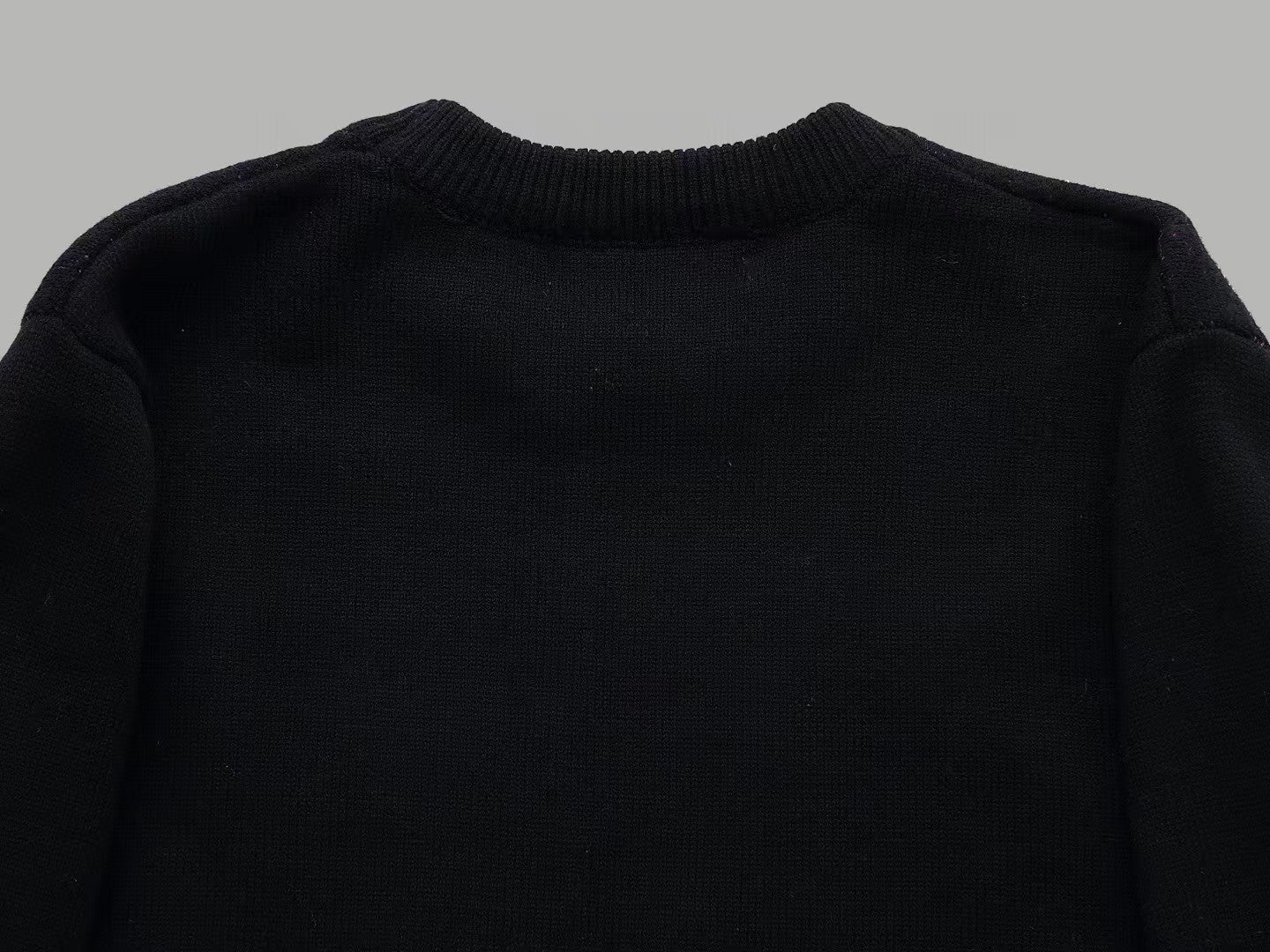 Cashmere blend wool sweater