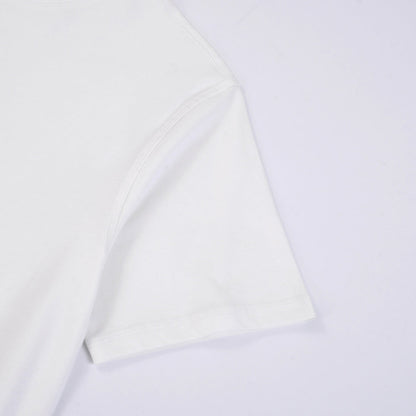 Round neck simple and comfortable short sleeves