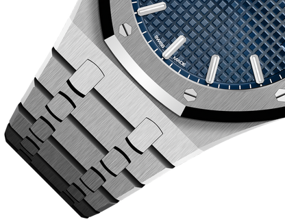 Classical Blue White Steel - Automatic - 41mm