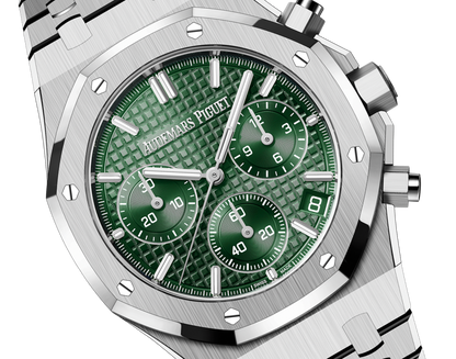 Green - 904L Steel - Quartz- 41mm