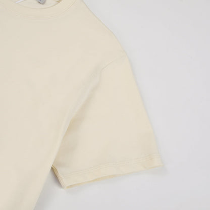 Round neck simple and comfortable short sleeves