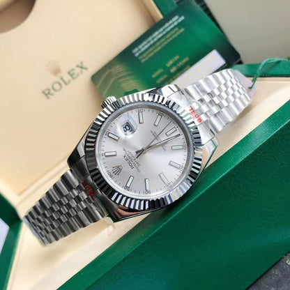 Silver - 904L Steel - Automatic - 41mm