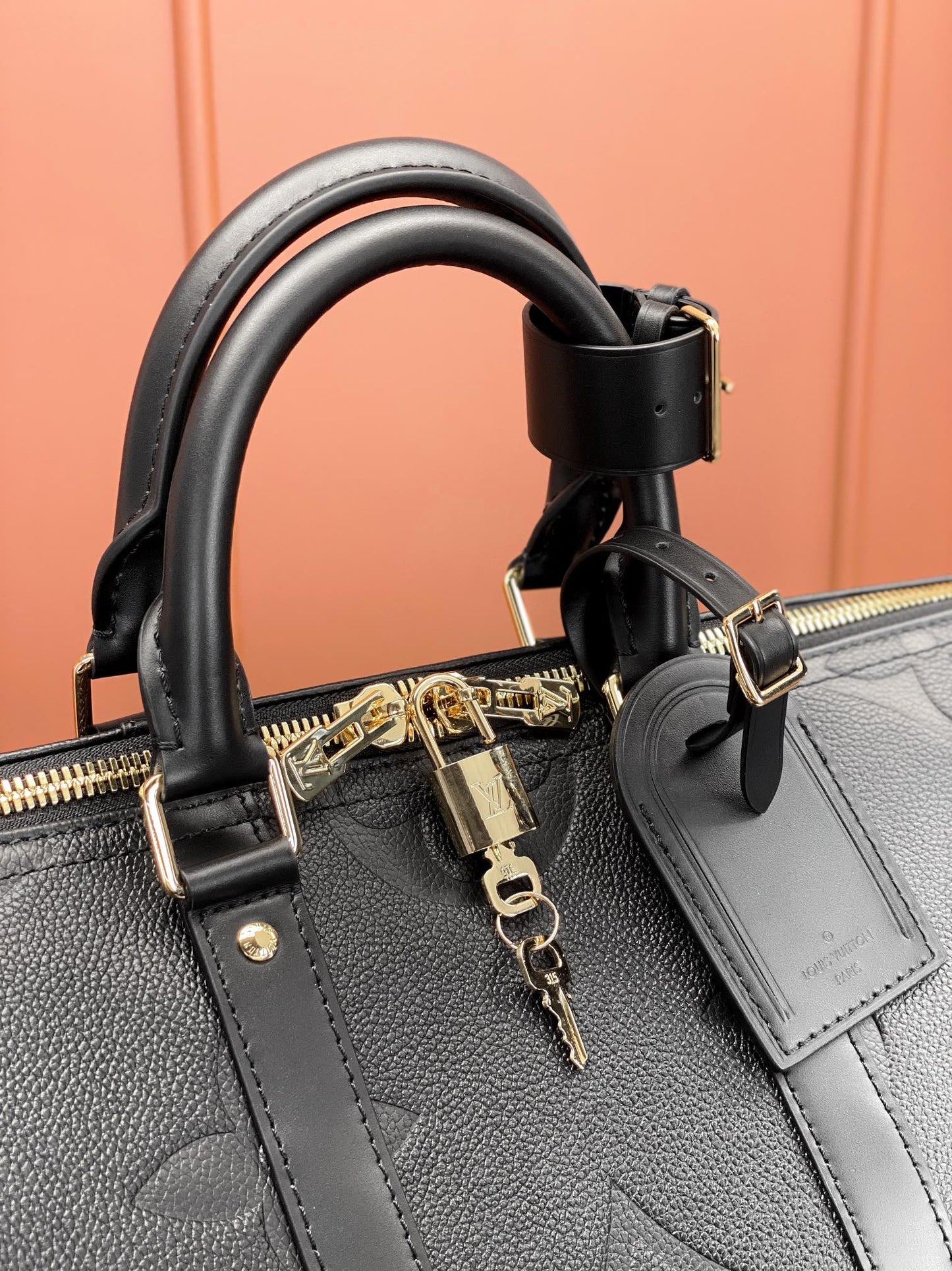 Keepall Bandoulière 45 Monogram Empreinte Leather