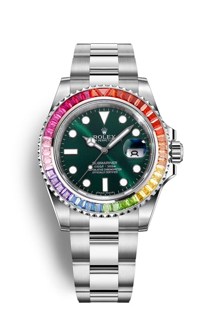 Green Dial - Rainbow 904L Steel - 41mm