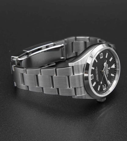 Black -  White 904L Steel - Automatic - 40mm