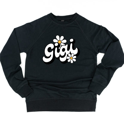 DAISY - GIGI - w/ Full Daisy on Back - Lightweight Pullover Sweater