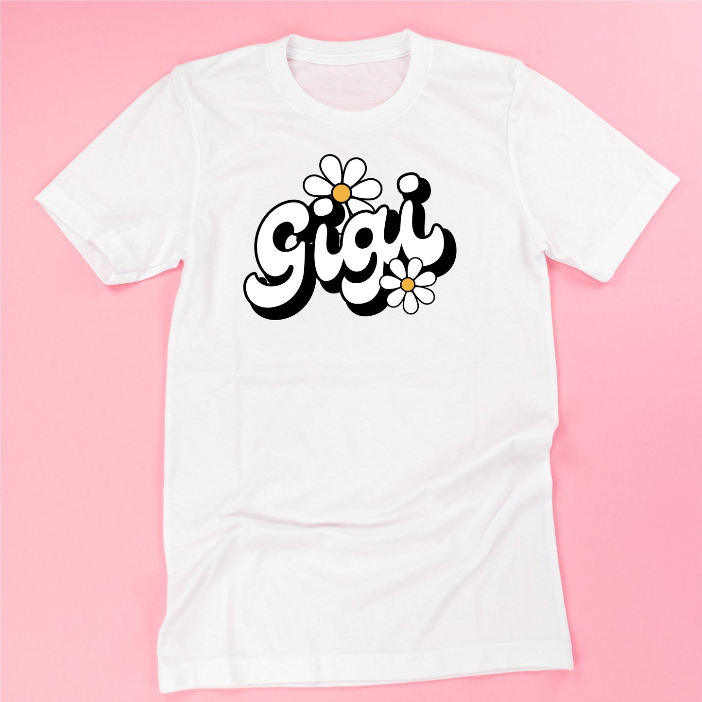 DAISY - GIGI - w/ Full Daisy on Back - Unisex Tee