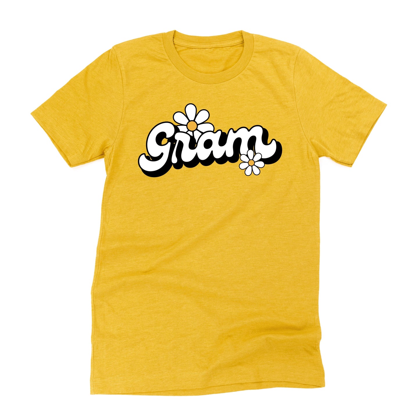 DAISY - GRAM - w/ Full Daisy on Back - Unisex Tee