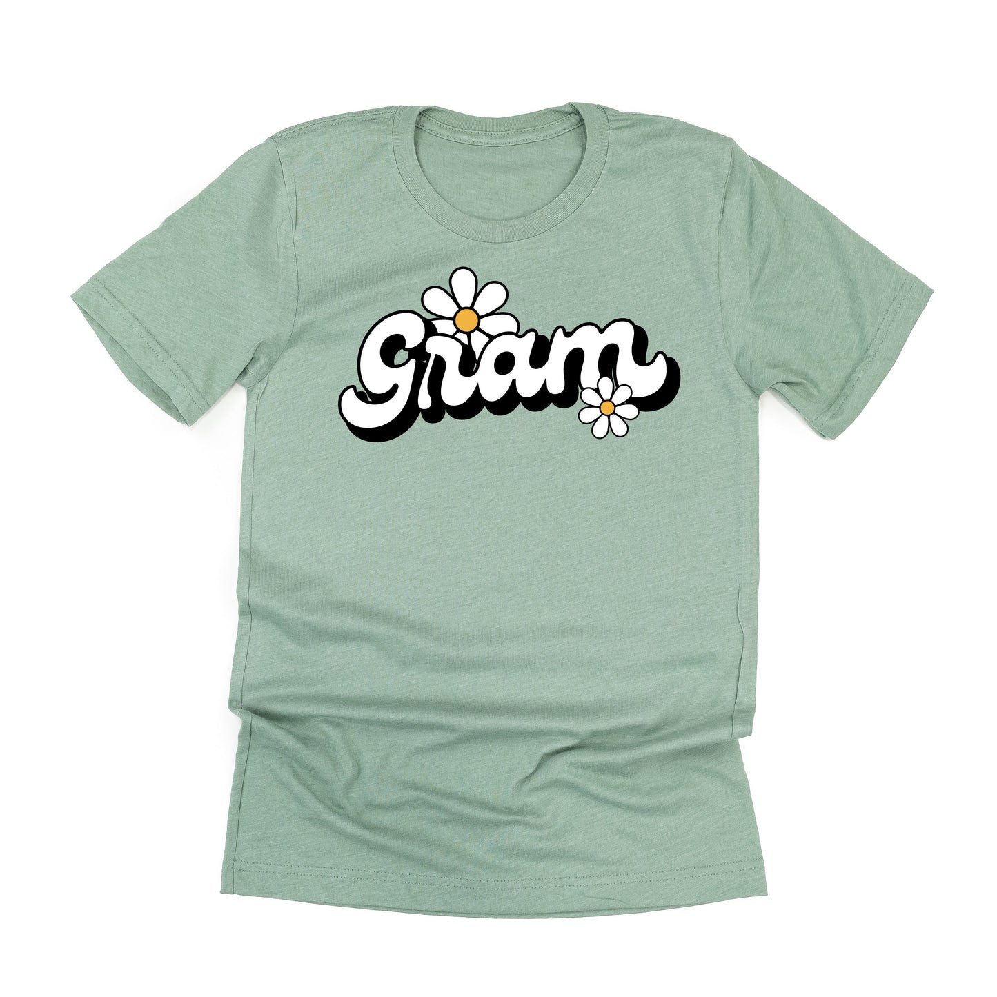 DAISY - GRAM - w/ Full Daisy on Back - Unisex Tee