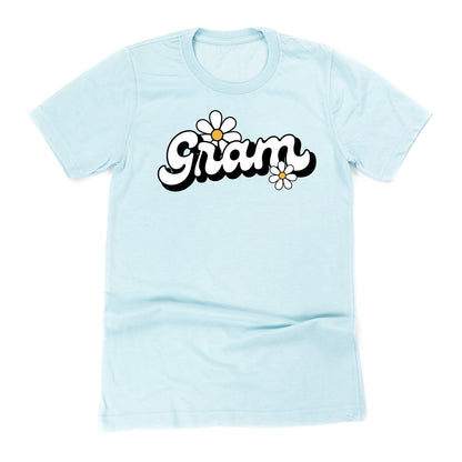 DAISY - GRAM - w/ Full Daisy on Back - Unisex Tee