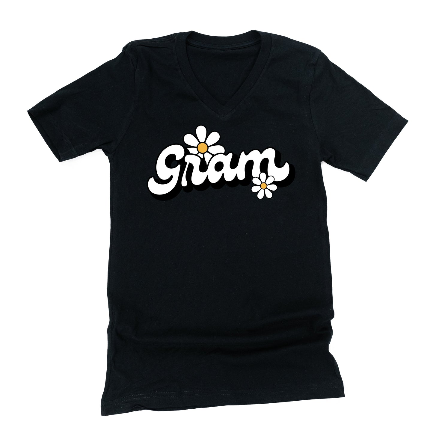 DAISY - GRAM - w/ Full Daisy on Back - Unisex Tee