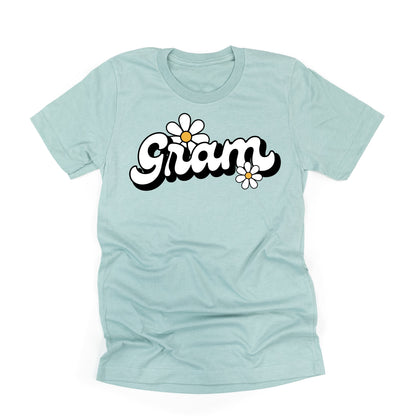 DAISY - GRAM - w/ Full Daisy on Back - Unisex Tee