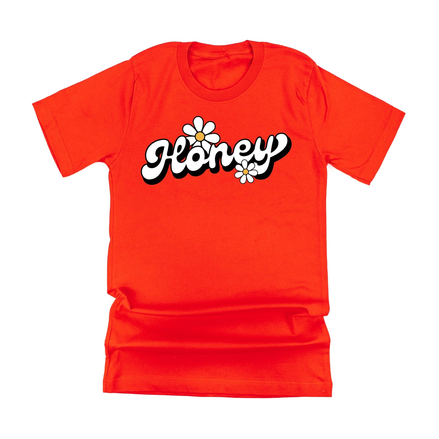 DAISY - HONEY - w/ Full Daisy on Back - Unisex Tee