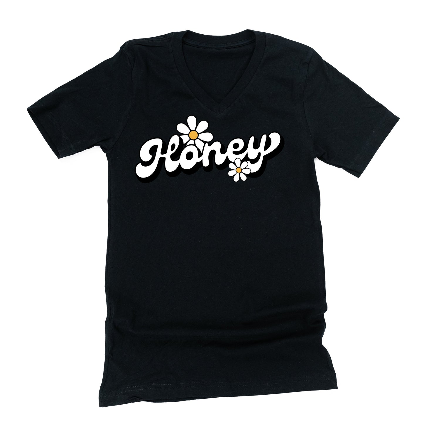 DAISY - HONEY - w/ Full Daisy on Back - Unisex Tee