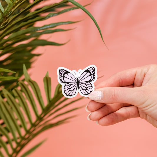 LMSS® STICKER - PURPLE BUTTERFLY