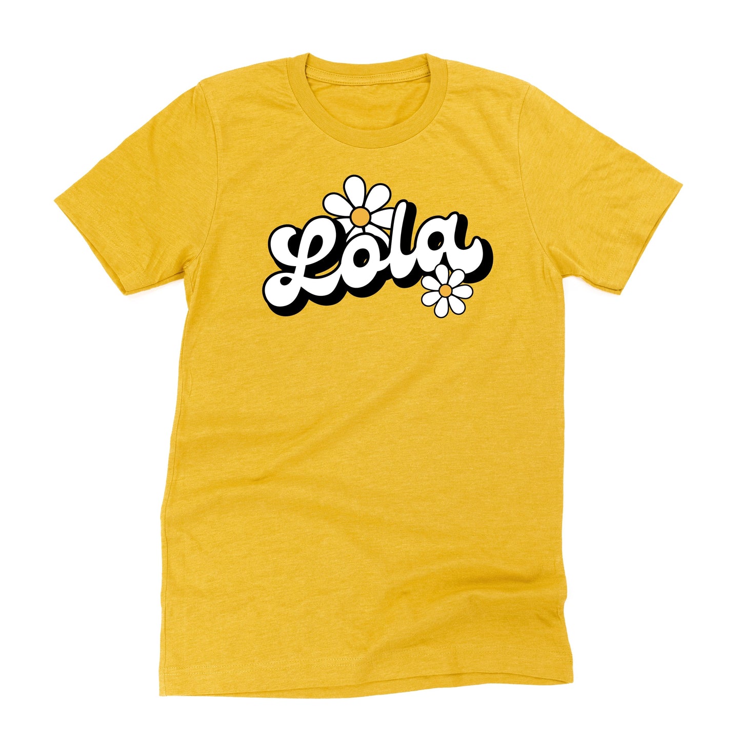 DAISY - LOLA - w/ Full Daisy on Back - Unisex Tee